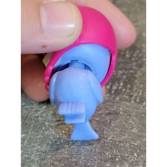 Purple owl bird helmet delivery pigeon toy figure animal - Picture 4 of 5